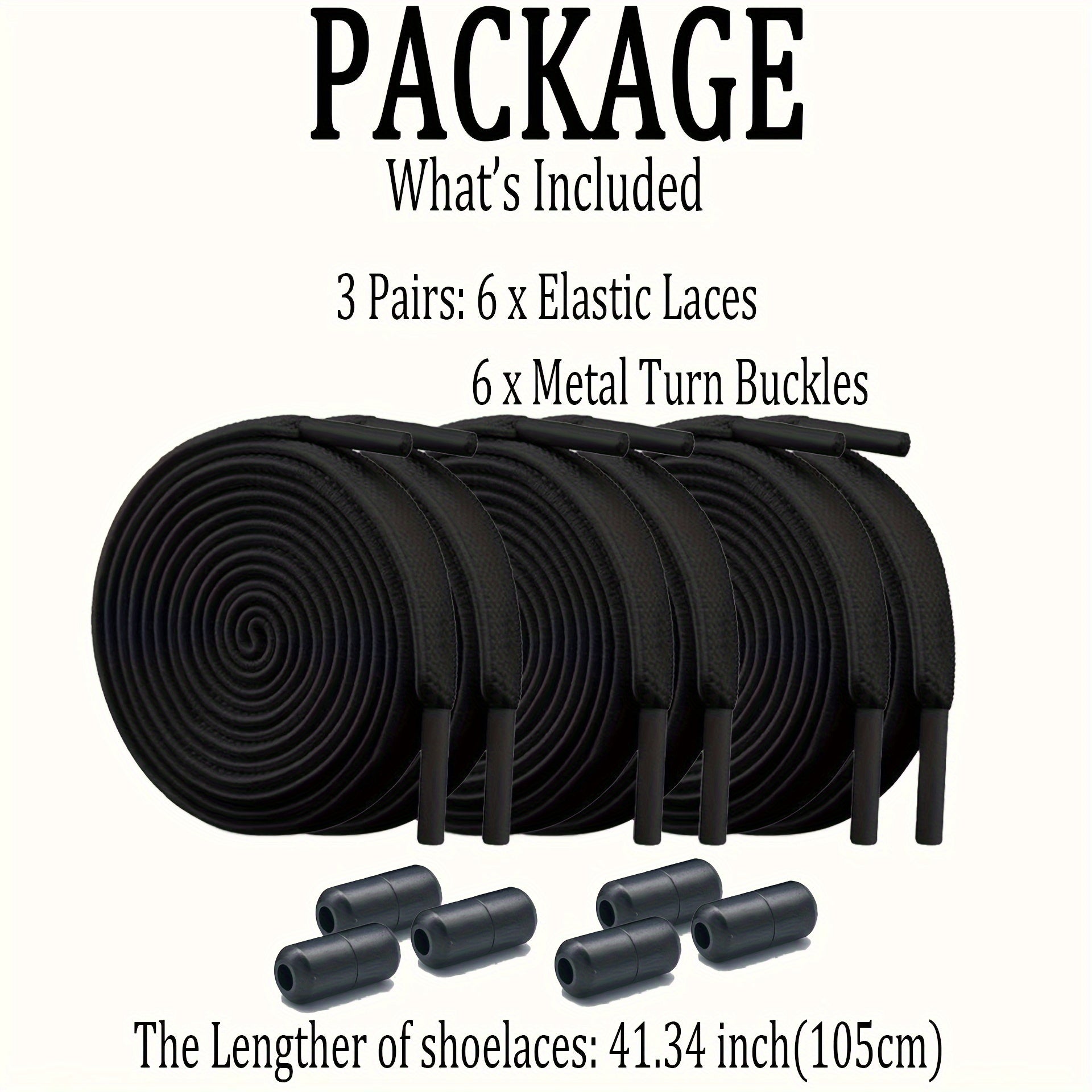 Unisex Elastic Lace-Up Shoelaces 6mm Flat Colorful No-Tie Sports Casual