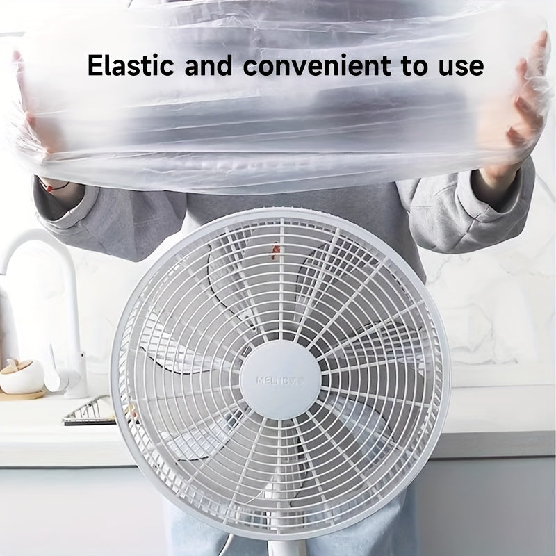 Kichik jihozlar, mikroto'lqinli pech, guruch pishirgich va changyutgich uchun bir martalik chang qopqog'i - oshxona tozalash va tartibga solish uchun shaffof plastik sumka, 15 dona va 30 dona mavjud.