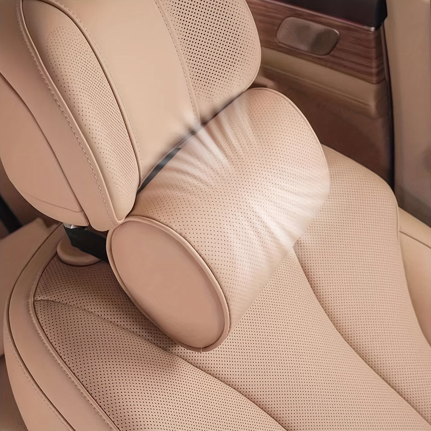 Unisex Soft Foam Car Neck Pillow Supportive Cushion for Drivers and Passengers