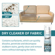 Foam Cleaner for Rvs, Clothing, Carpets and Sofas Stain Remover