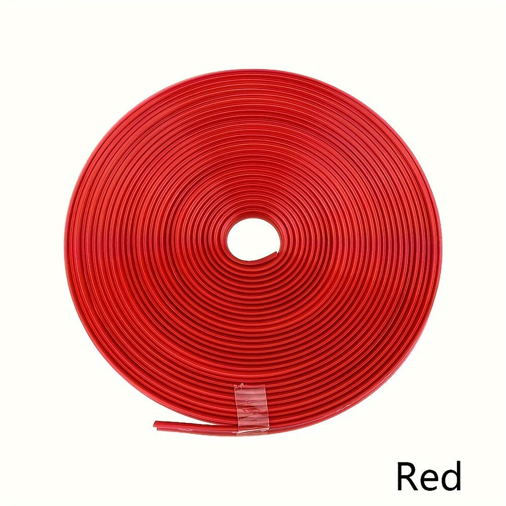 8 Meter Colorful Wheel Rims Protectors Car Tire Guard Line Rubber Molding