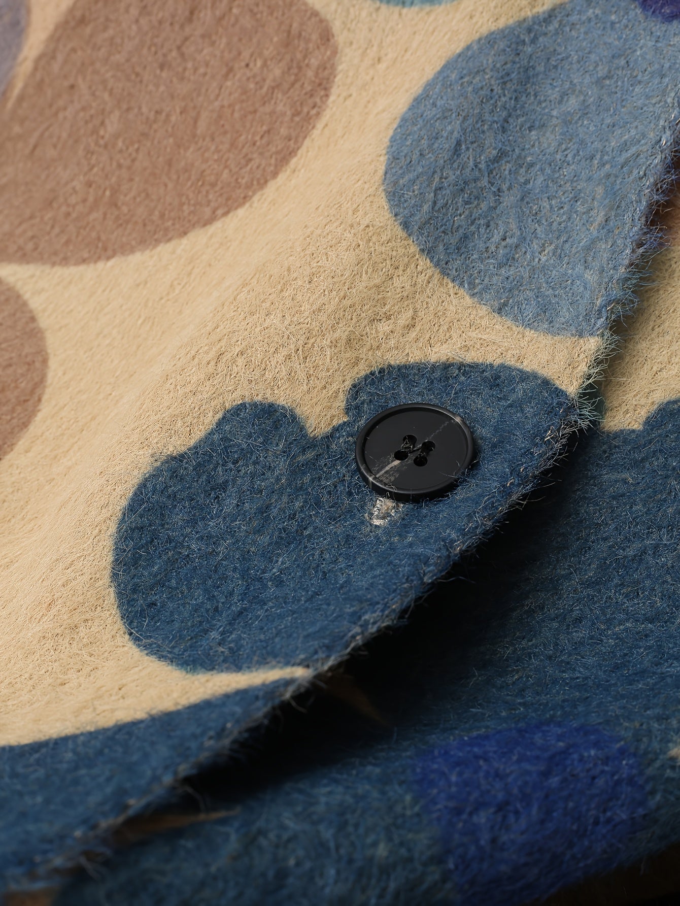 Women's Floral Print V-Neck Cardigan Sweater with Pockets