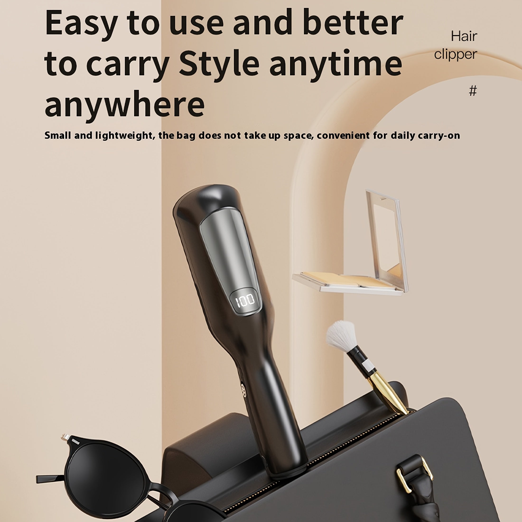 Fifth Generation Cordless Hair Split Trimmer USB Charging for Damaged Hair