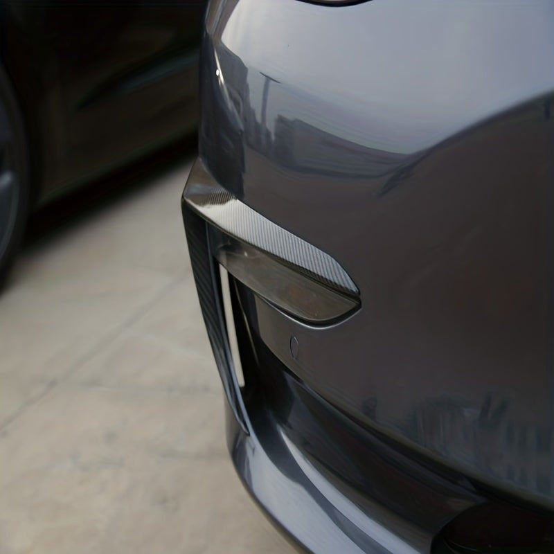 Oldi tuman chiroqi va ramka to'plami Tesla Model 3 avtomobil aksessuarlari