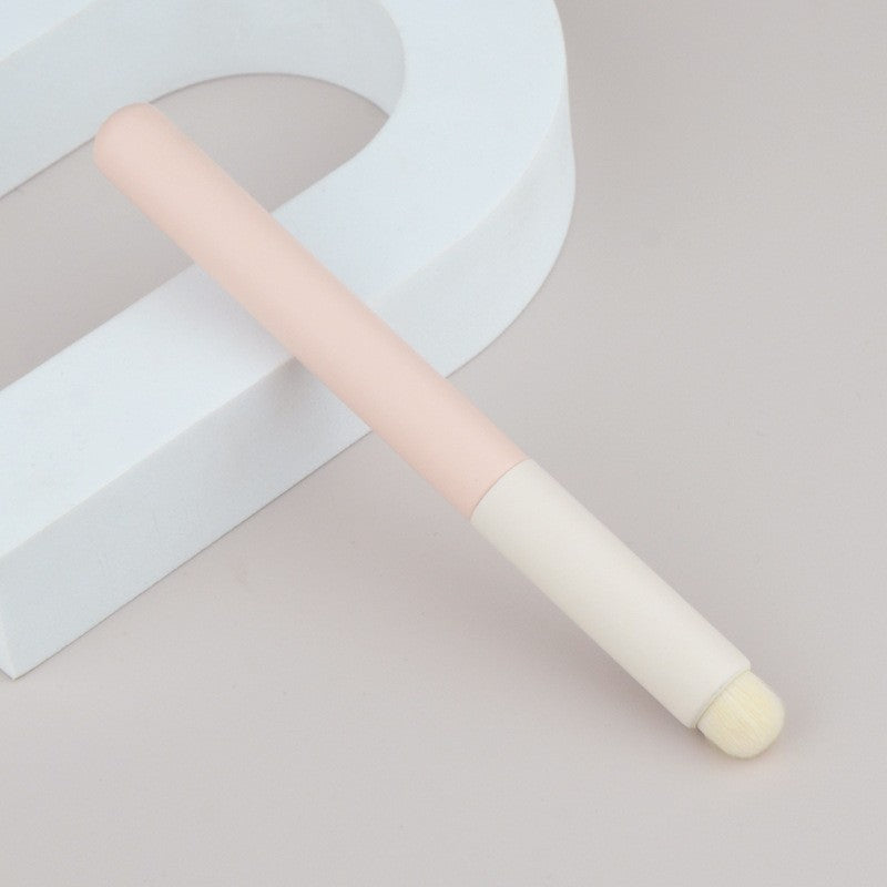 Pink Concealer Brush Round Head Sponge Makeup Brush for Face FAQs