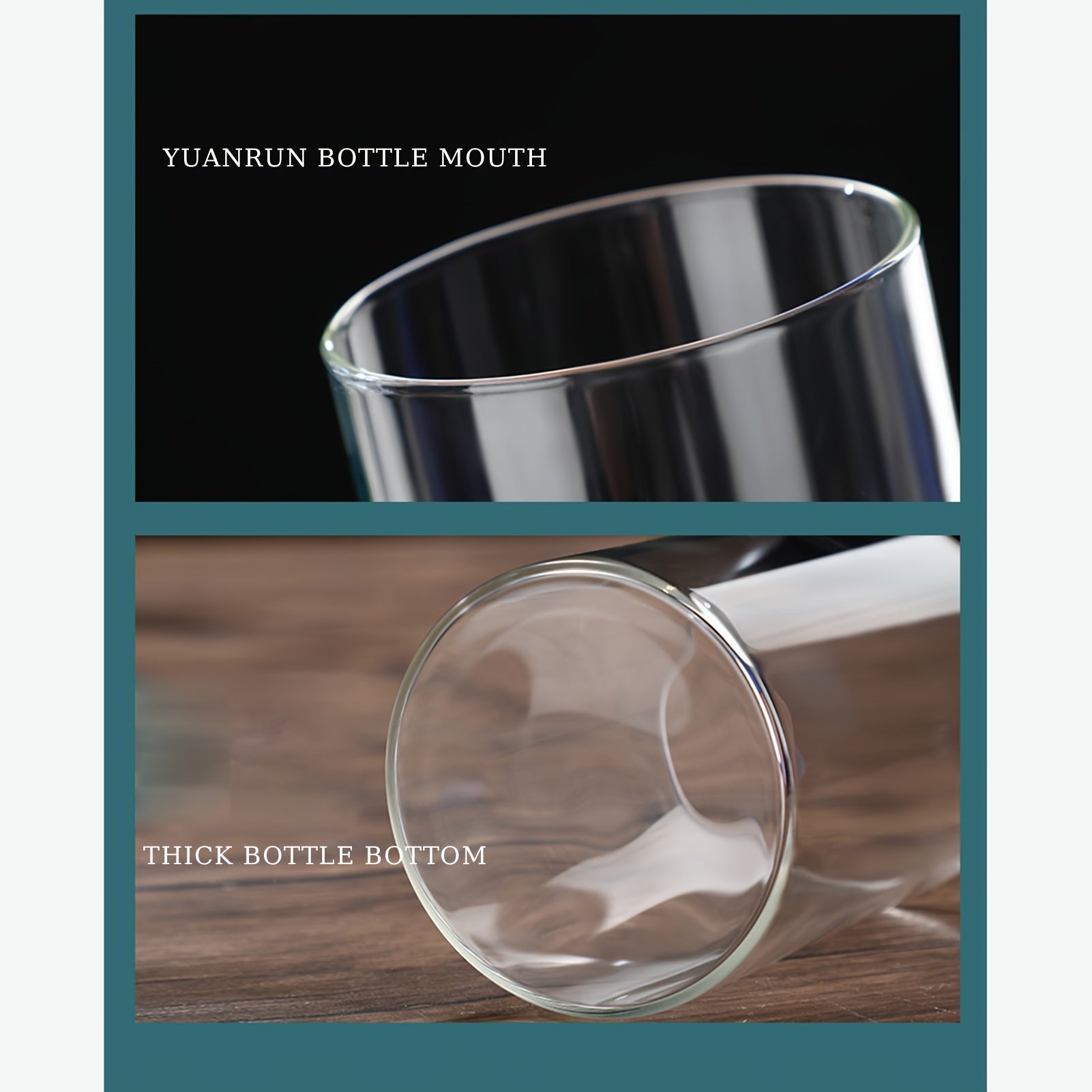 Minimalist Clear Glass Flower Vase for Wedding Decor 6.5x8cm