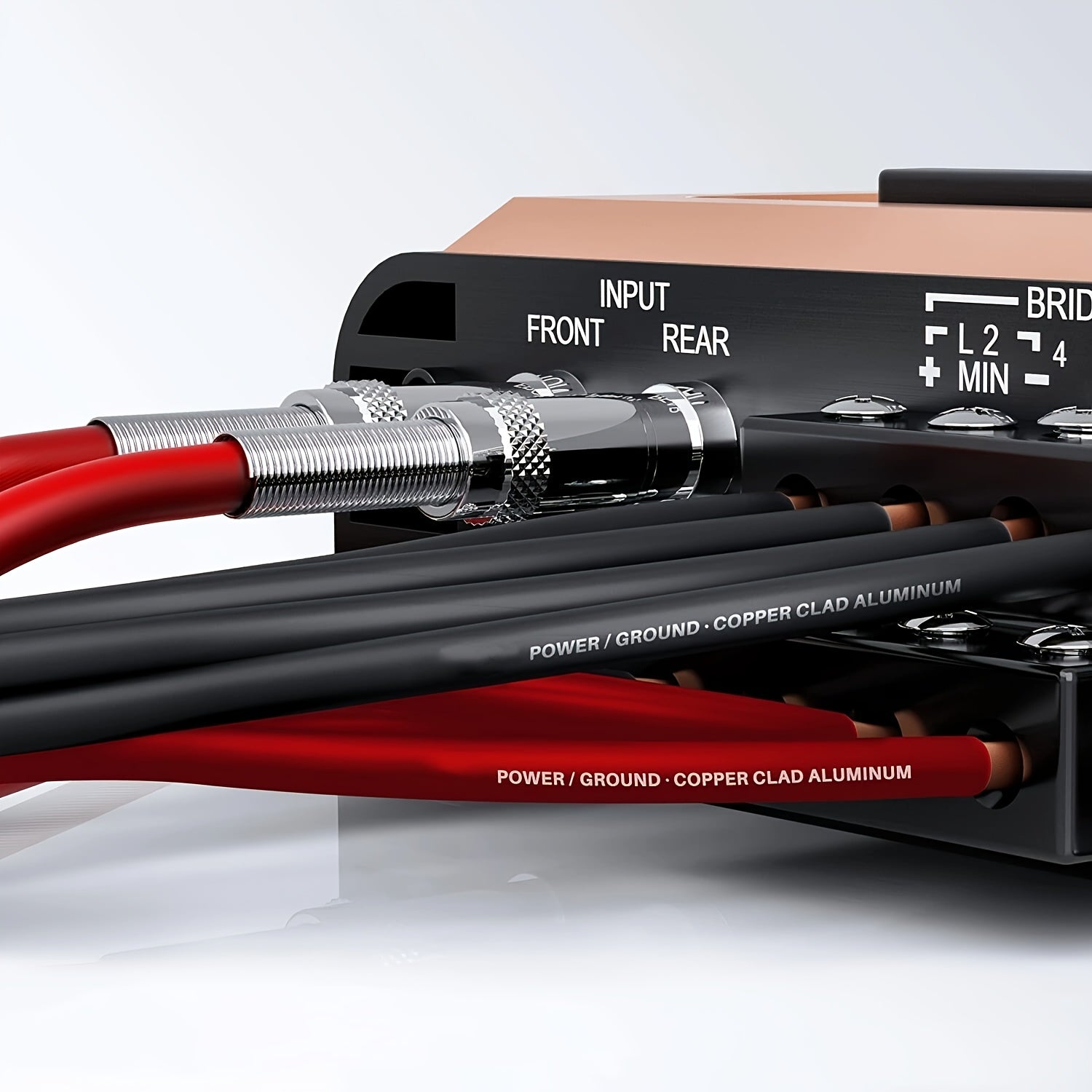 Car Ground Wire 7.62M Copper Clad Aluminum CCA 4AWG for Battery Speakers