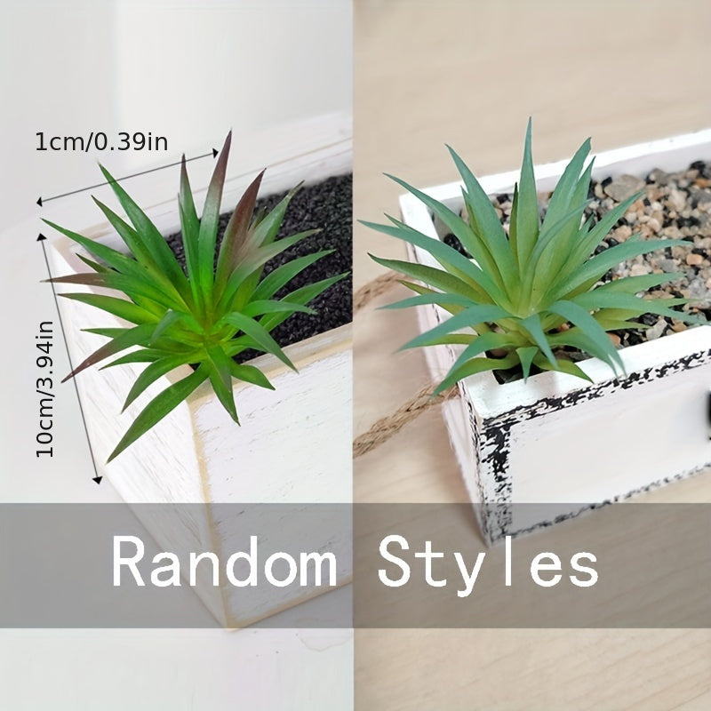 8-упаковка искусственных суккулентов для домашнего и кухонного декора, не требуется питание или контейнер.