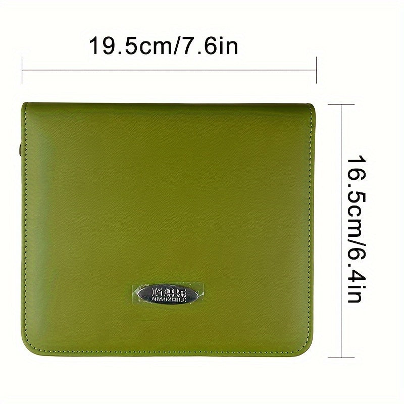 Зеленые алюминиевые оксидные спицы для вязания, подходящие для универсального изготовления свитеров.