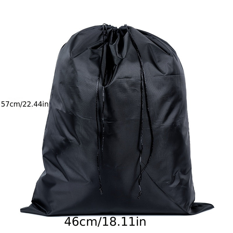 Gran bolsa de almacenamiento impermeable con cordón para juguetes, ropa y quilts