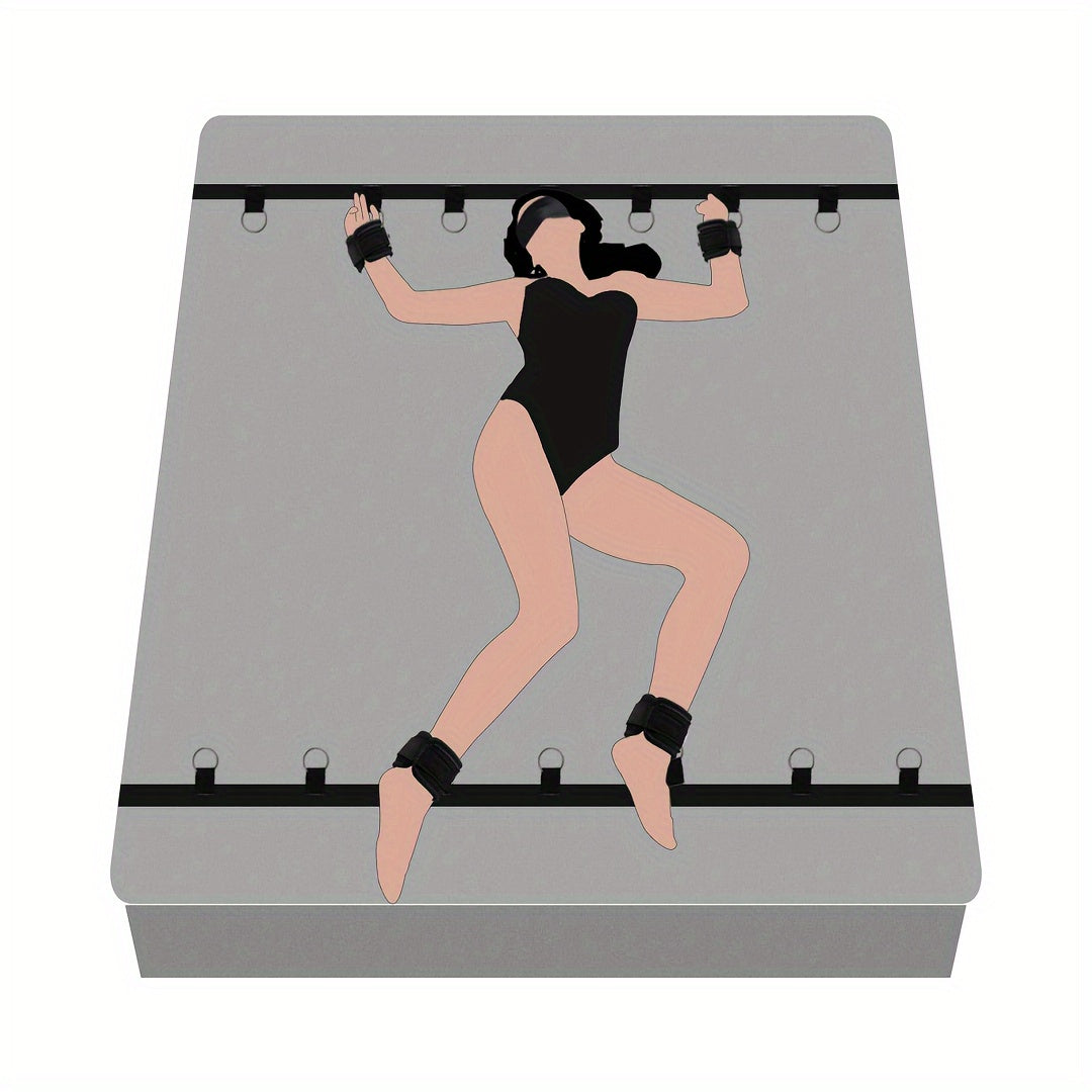 Adult Bed Restraints BDSM Handcuffs and Straps for Couples