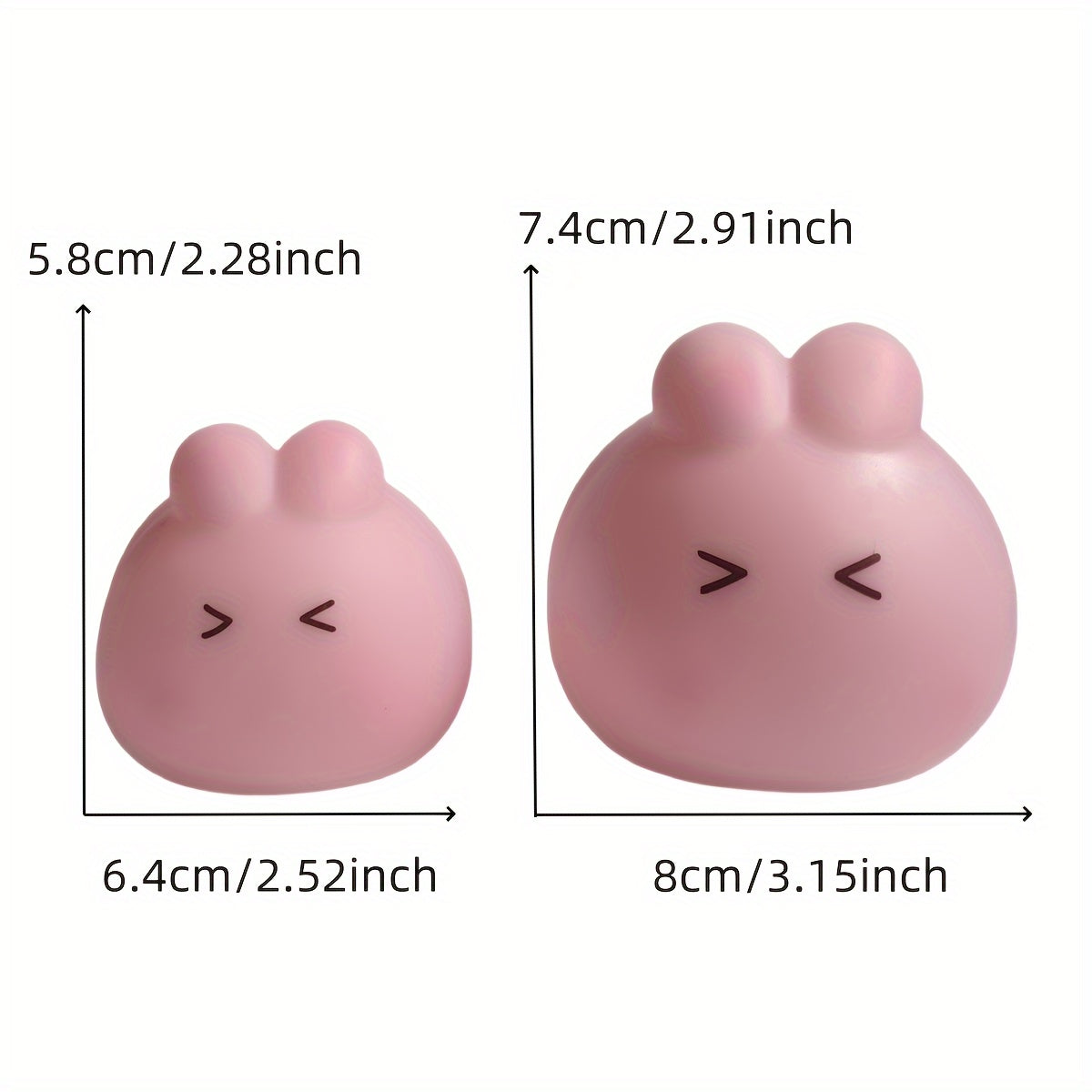 Sevimli quyon LED lampasi, yotoq xonasi bezatish uchun yoki do'stlar va oilaga bayramlar va tug'ilgan kunlar uchun sovg'a sifatida mukammal. Kichik, ko'chma va tugma batareyalar bilan ishlaydi.