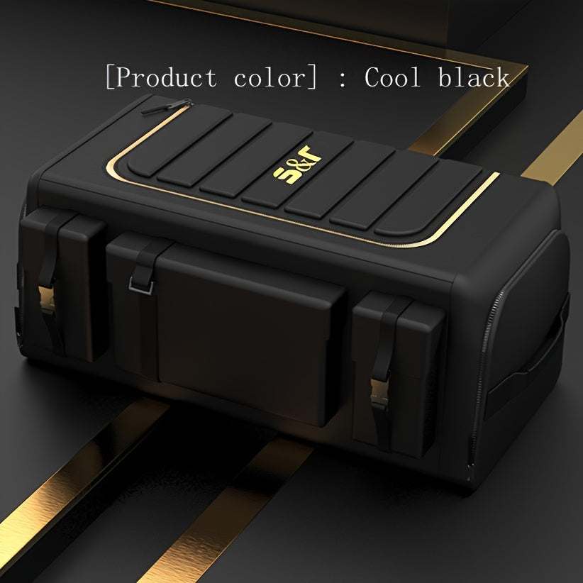 Folding Car Trunk Organizer Durable Textile Storage Box for Vehicle and Home