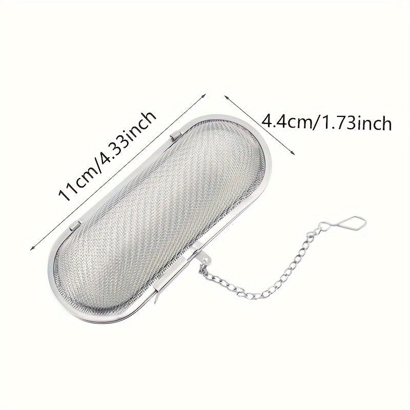 Fine Mesh Stainless Steel Infuser Basket for Tea and Spices, Food Safe
