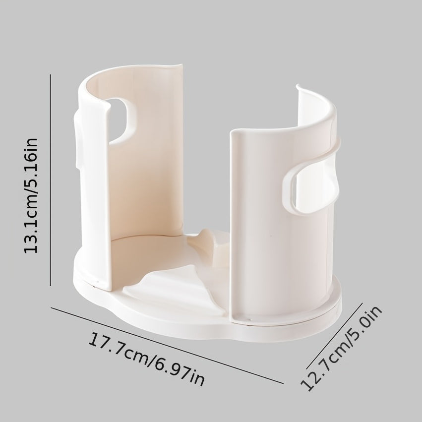 Soporte de plástico para platos de cocina para encimera, estante de almacenamiento para secado, sin ensamblaje