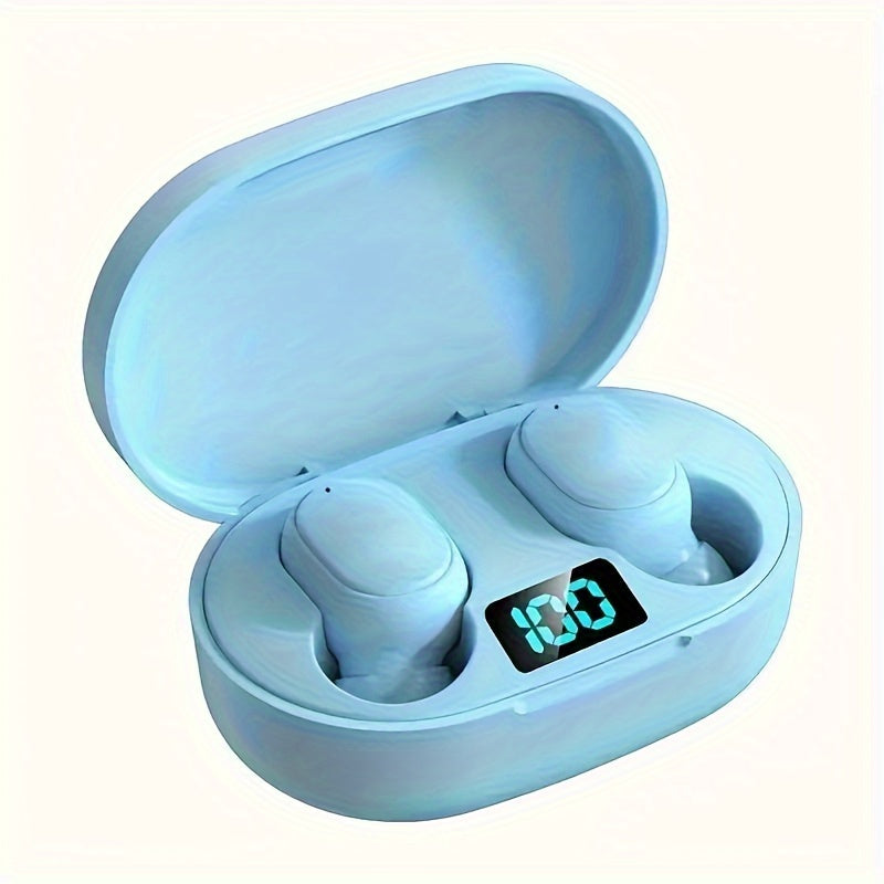 Wireless Sports Earbuds with Smart Display Long Battery Life Portable Design