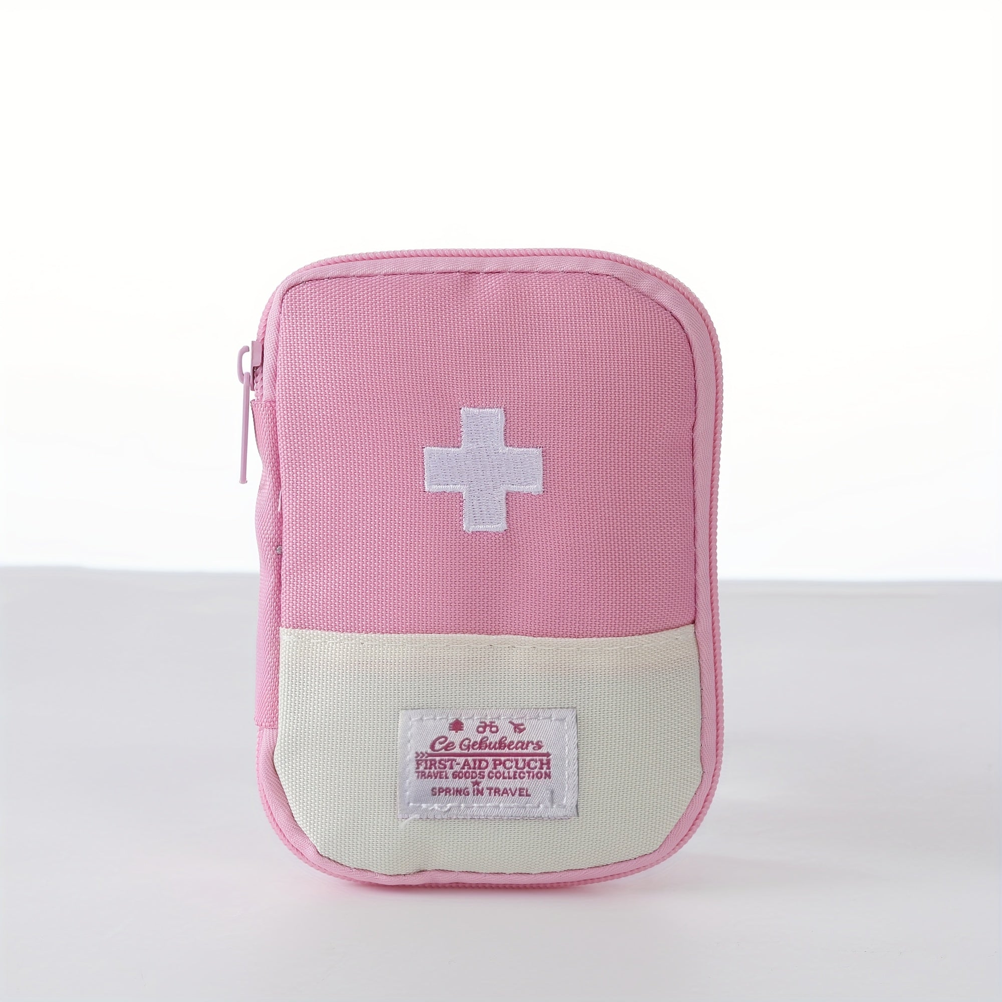 Portable Travel First Aid Kit Box Odorless Compact Medicine Organizer