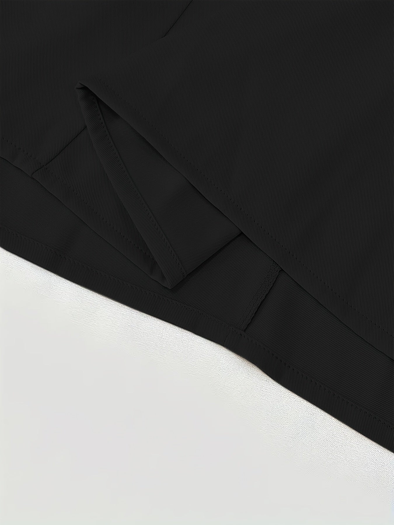 Women's Pleated Skirt With Elastic Waistband Pockets For Spring And Autumn