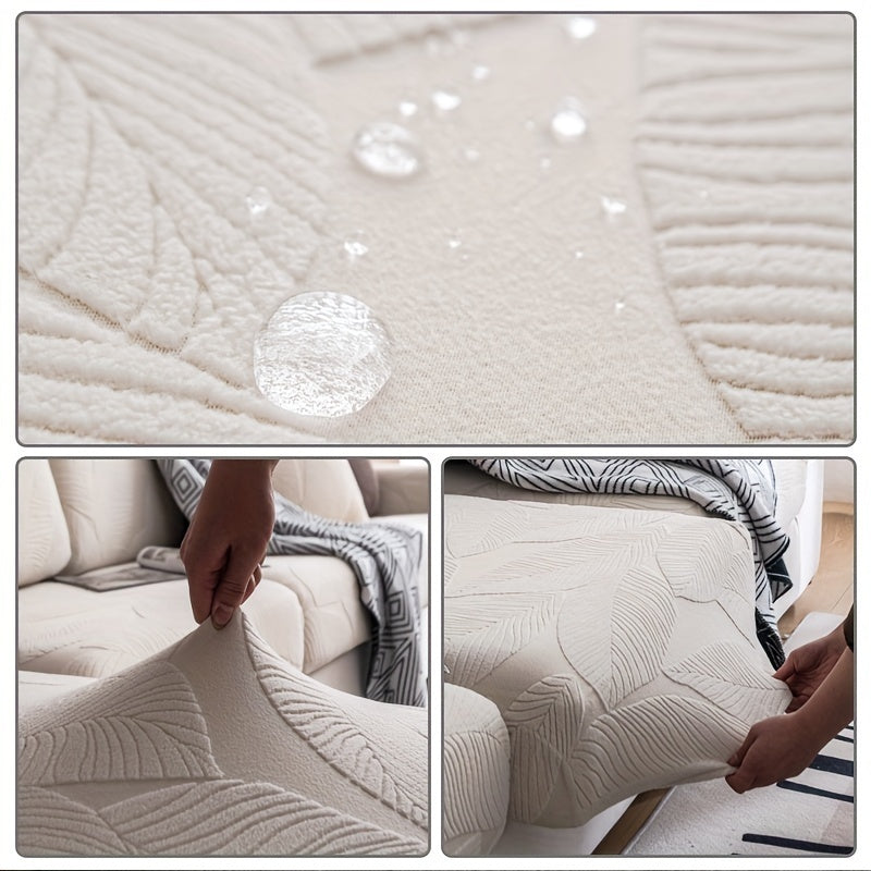 Waterproof Elastic Sofa Cover for All Seasons Non-Slip Modern Living Room Decor