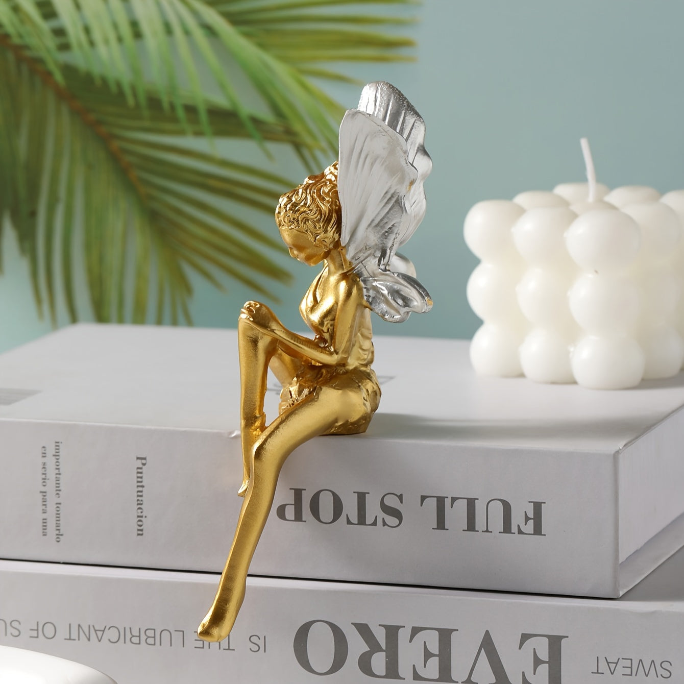 Resin Fairy Desktop Ornament for Home Decor Small Figurine
