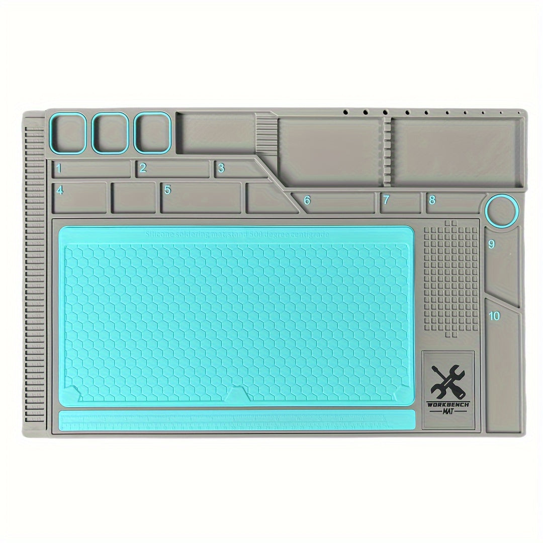 Большая термостойкая магнитная силиконовая ремонтная подложка для электроники и мобильных телефонов