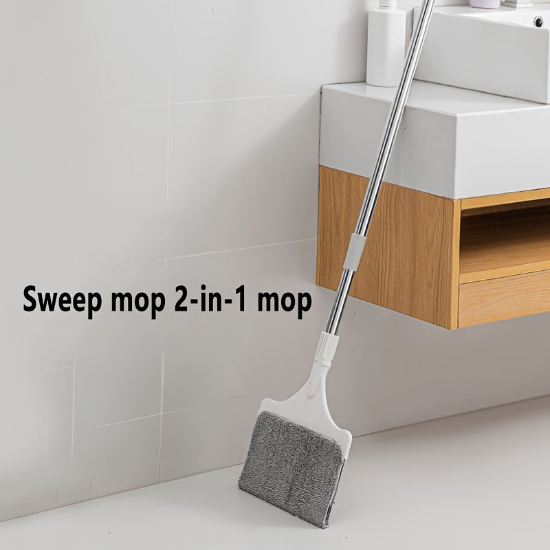 Mopa retráctil de doble cara para limpiar cristales, sofás, camas y rendijas