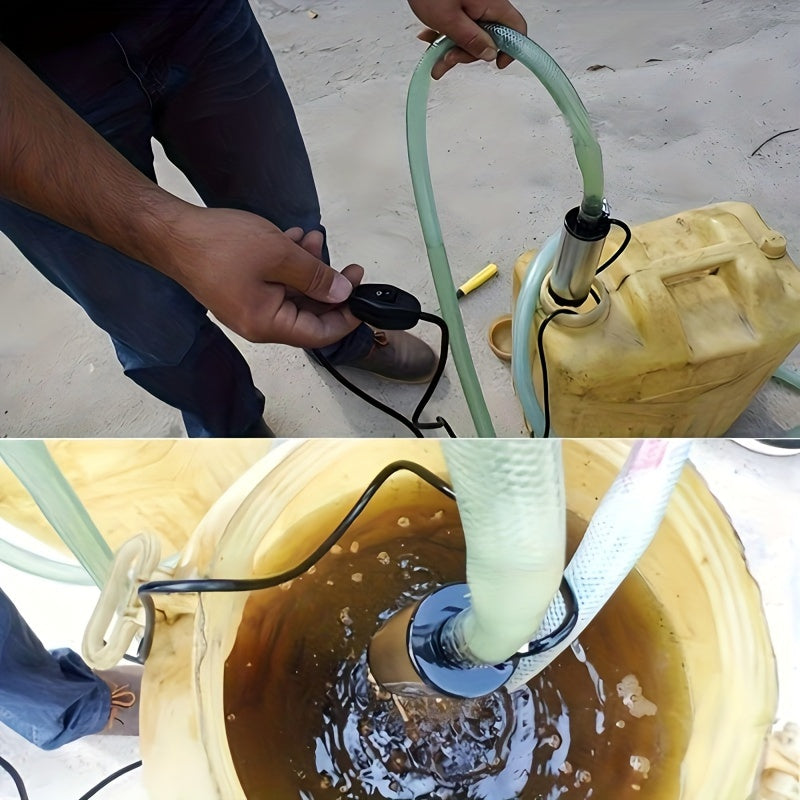 12V 24V Aluminum Alloy Submersible Pump for Diesel Water 12L/min