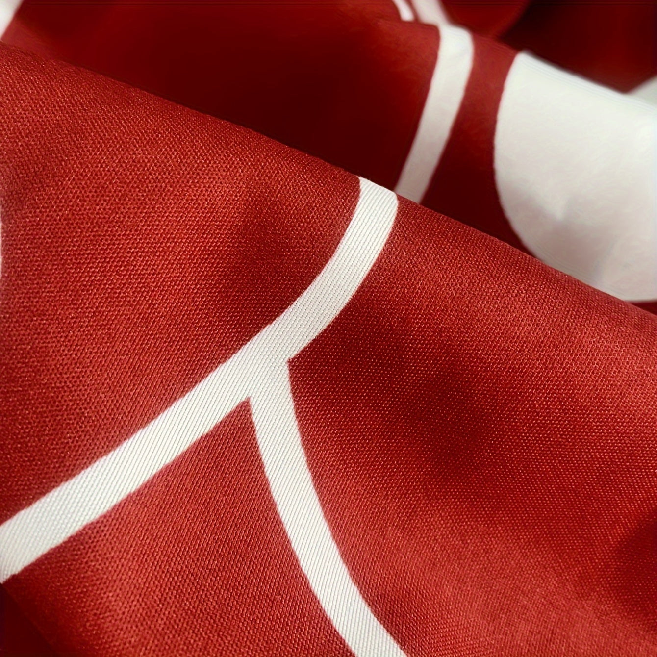 Breathable Love Pattern Pillowcases Set of 2 for Bedroom Sofa Decorative Fabric