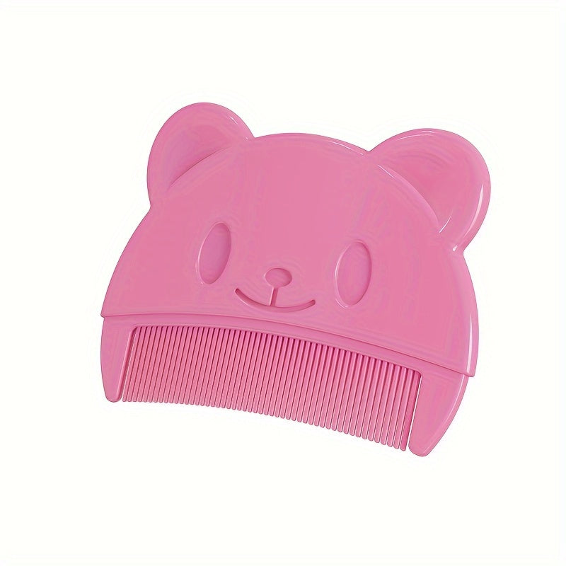 Kids Hair Comb for Children, Bear-Shaped, Gentle on Scalp, Multiple Colors
