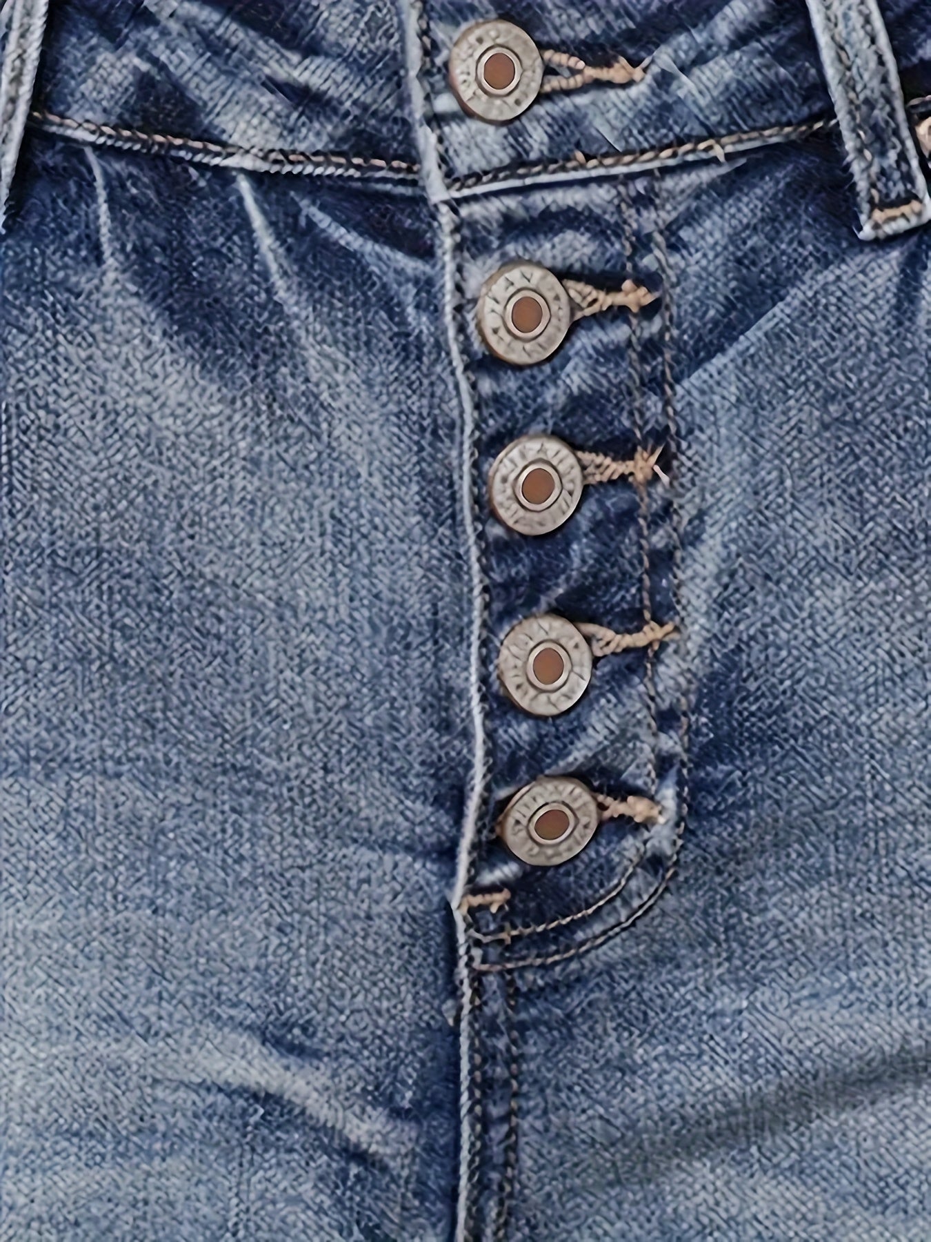 Women's Stretchy Denim Shorts Casual Girl's Retro Edgy Summer Apparel