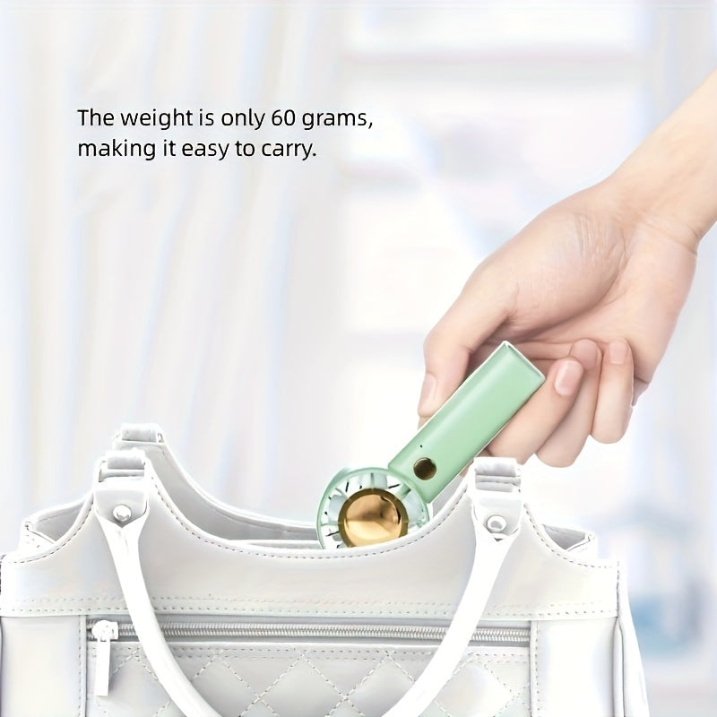 Mini Handheld Fan Portable USB Rechargeable Quiet Personal Fan for Travel Outdoor Use