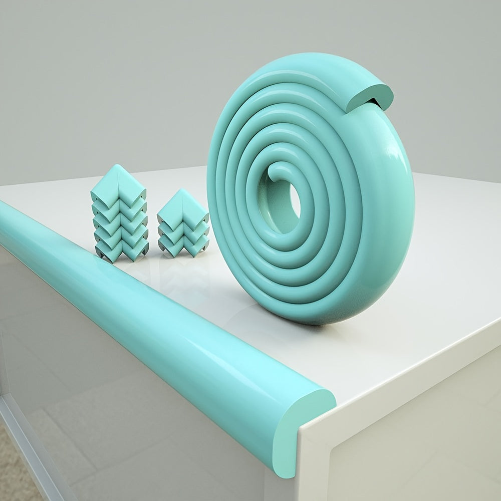 Soft Phthalate-Free Nitrile Foam Edge Protectors for Kids with Extra Thickness and L-Shaped Design