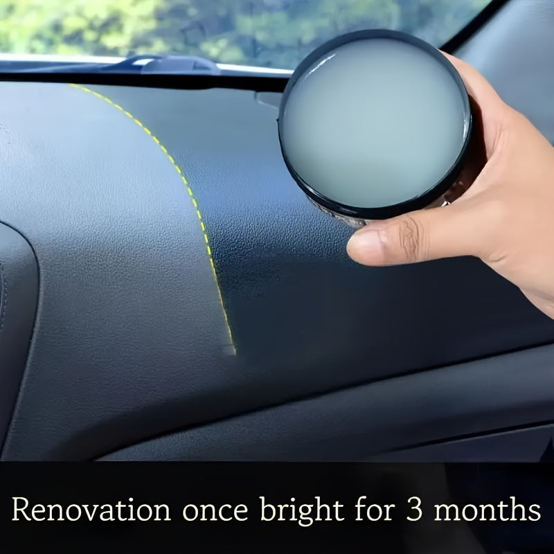 Leather and Plastic Restoration Cream for Auto Interiors and Exteriors 50g