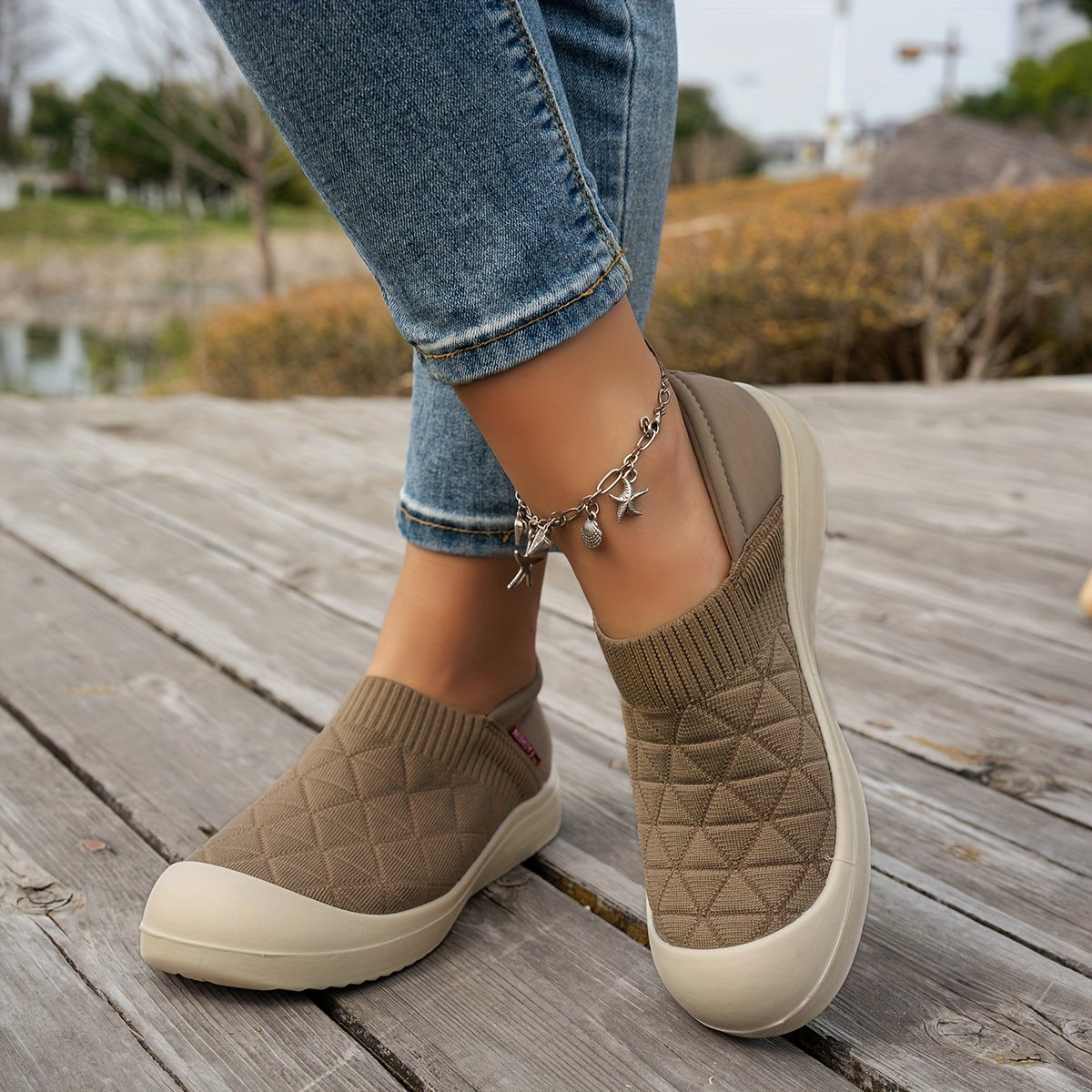 Zapatillas ligeras para mujer de estilo casual para todas las estaciones