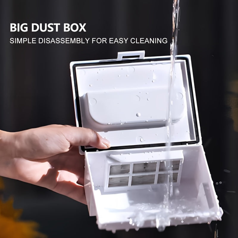 Robot Vacuum Cleaner Infrared Sensing Rechargeable Lithium Battery Dual Power US Plug for Home and Pet Owners