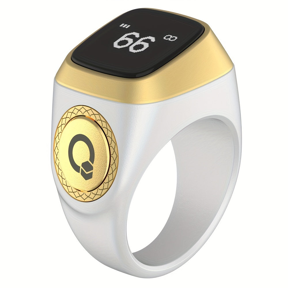 Prayer Smart Ring with Prayer Time Reminders and Direction Indicator