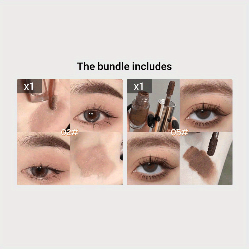 Женский жидкий стик для теней с матовым глиттером, кремовый контур для глаз, 5-8 оттенков