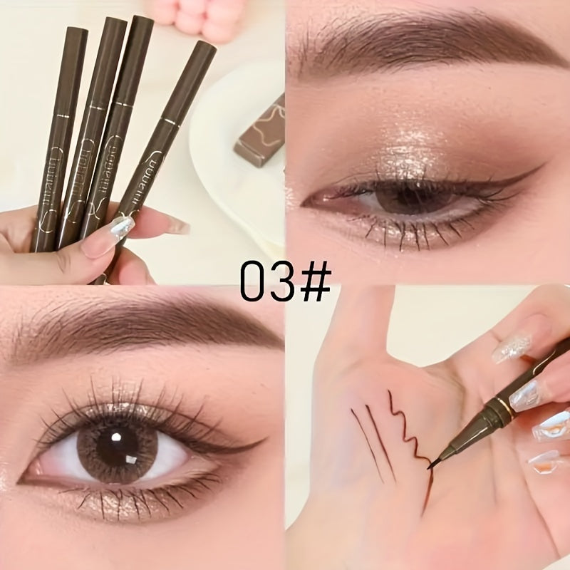 Женский водостойкий гелевый карандаш для глаз с яркими цветами и длительным эффектом