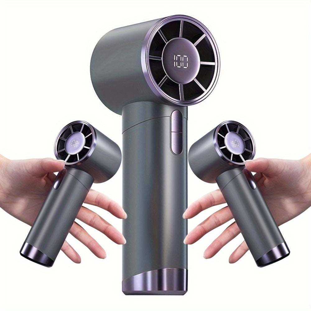 Portable Handheld Fan Rechargeable Battery USB Quiet Travel Office Outdoor