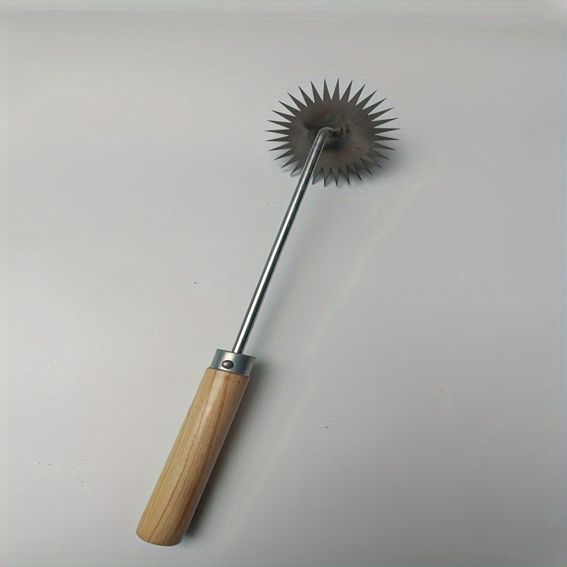 Heavy Duty Forged Metal Garden Weeder Hand Tool for Soil Loosening and Weeding