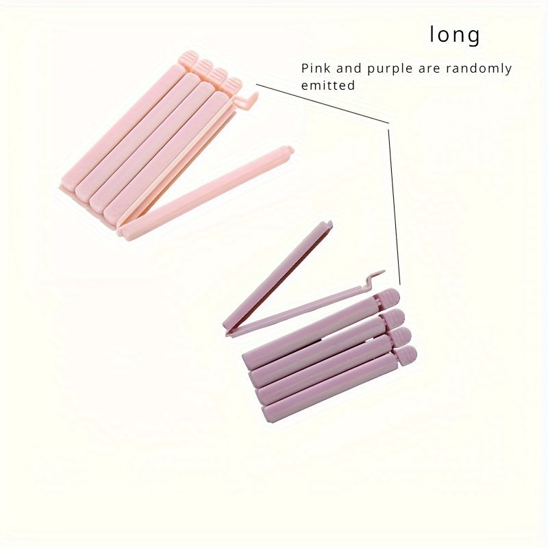 Набор из 5 зажимов для пакетов с продуктами, маленькие и большие зажимы для герметизации продуктов