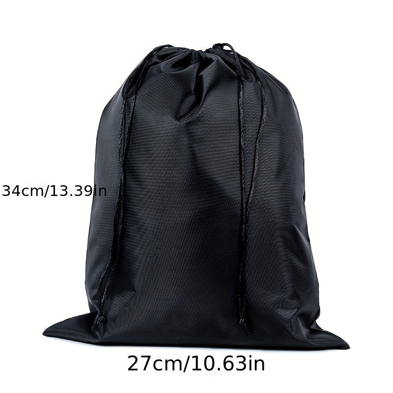 Gran bolsa de almacenamiento impermeable con cordón para juguetes, ropa y quilts