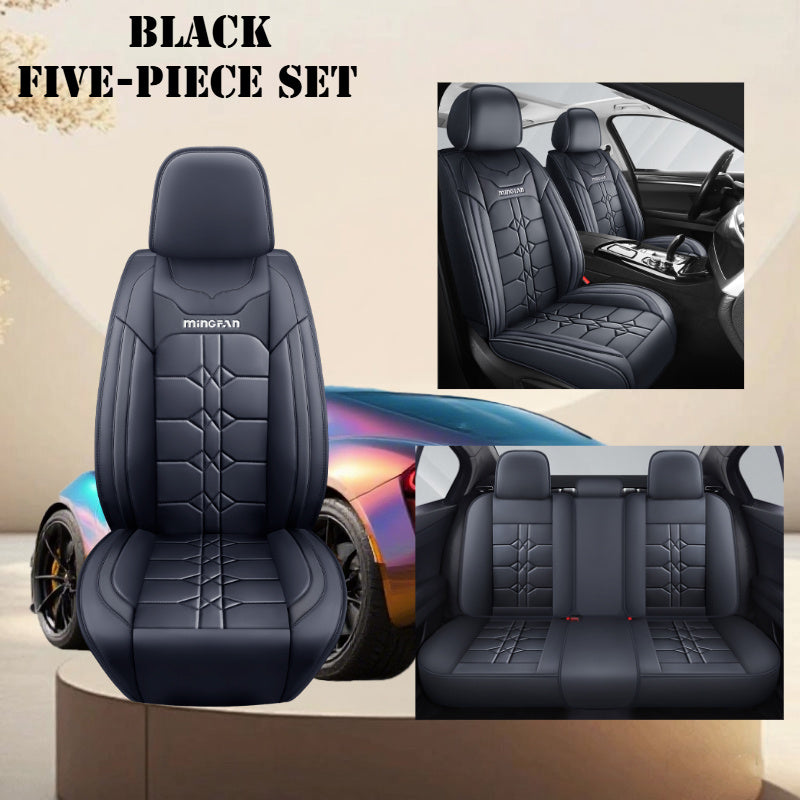 Universal Full Cover Seat Protector for SUVs Black Waterproof Durable