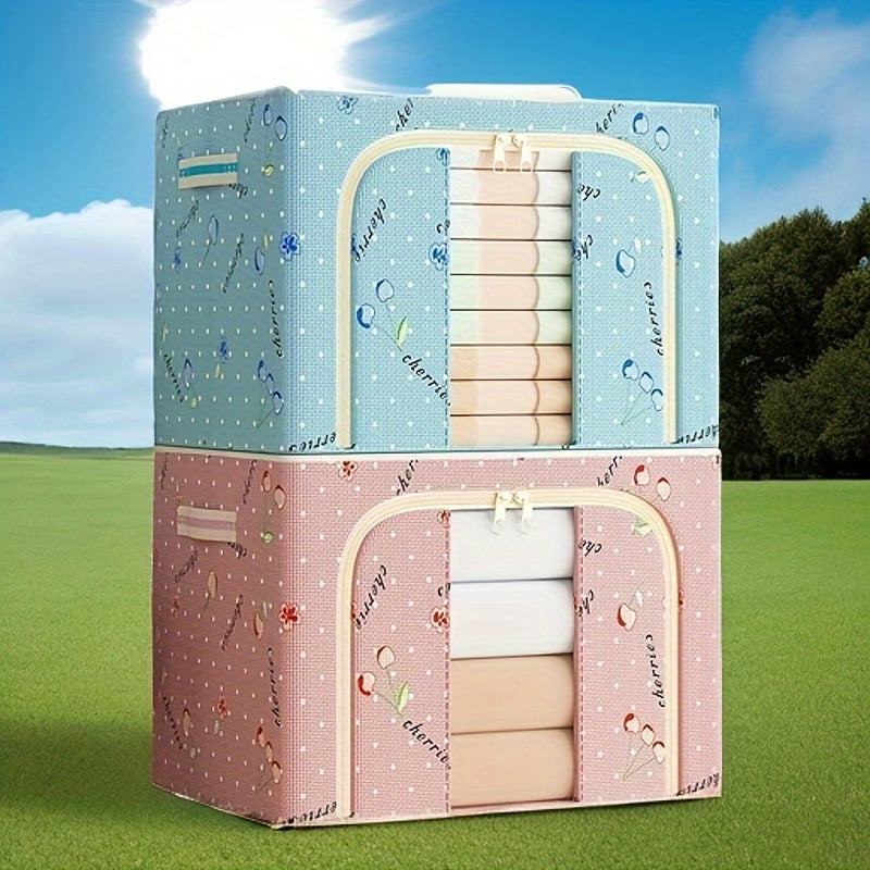 Large Capacity Waterproof Oxford Cloth Storage Bag for Seasonal Under-Bed Organization