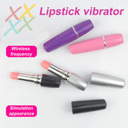 Ayol uchun Silikon Mini Vibrator Lipstick Shovqinli Masturbatsiya O'yinchoqi