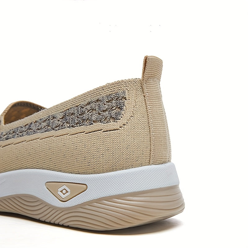 Zapatos casuales para mujer con punta abierta, suela gruesa, cómodos, calzado de primavera