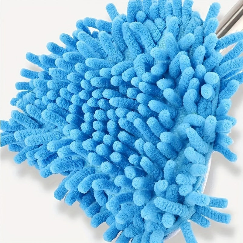 Uchta paket uchburchak mop yostiqlari, yuqori singdiruvchanlik, chiffon, qayta ishlatiladigan chang va dog'larni olib tashlash uchun