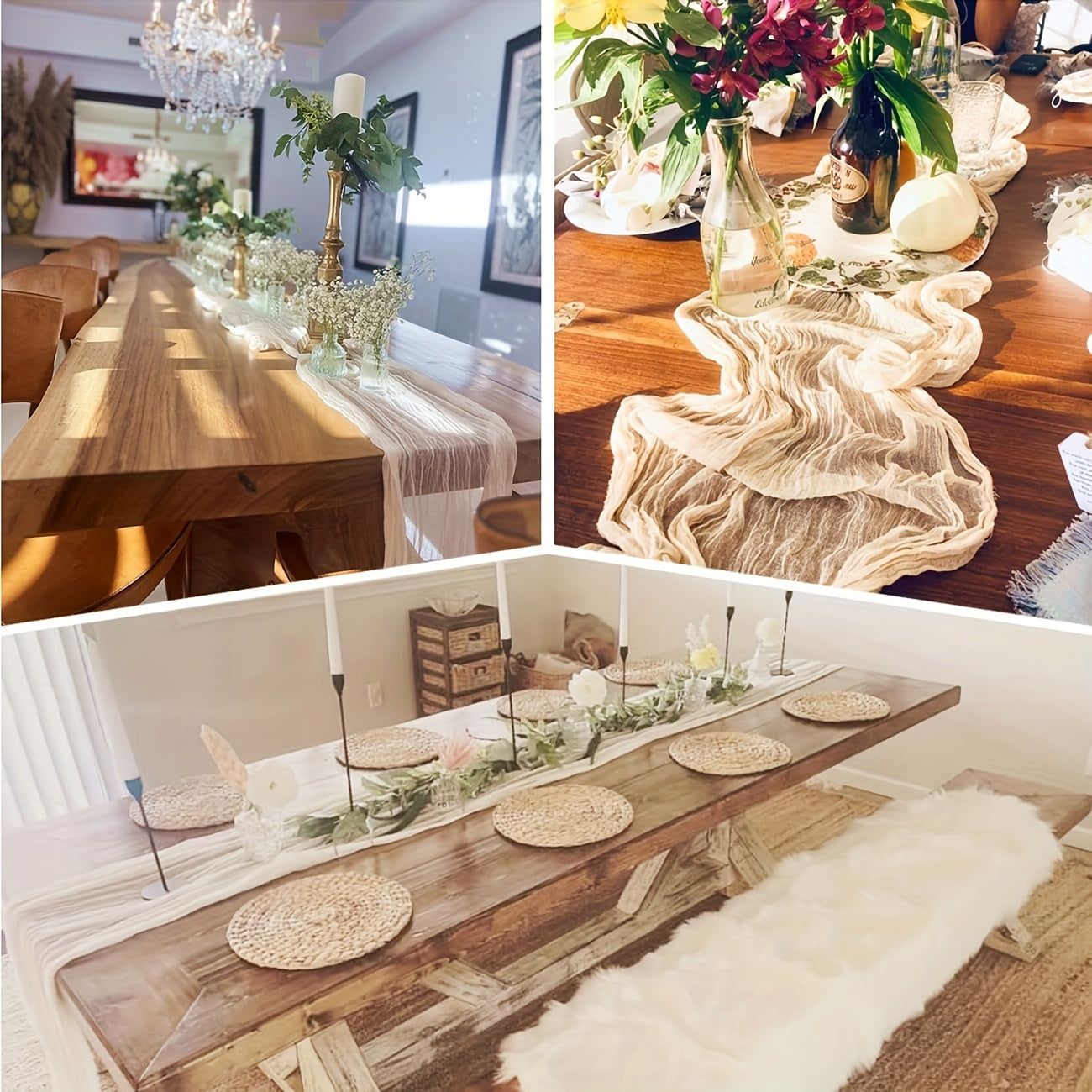 Полиэстеровая дорожка для стола для свадеб и вечеринок, романтический дизайн, 72 дюйма