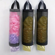 Large Capacity Wall Hanging Rubbish Bag Organizer Mesh Storage for Underwear and Wardrobe Items 1/2/3 Pieces