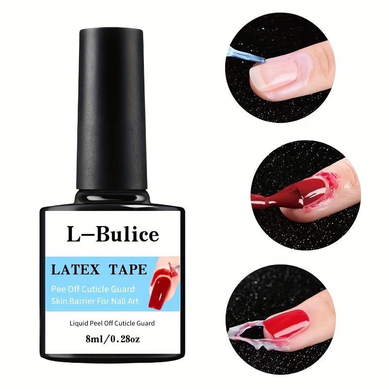 Nail Art Protection Spill Guard Peelable Edge Protector
